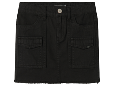 Name It black cargo twill skirt